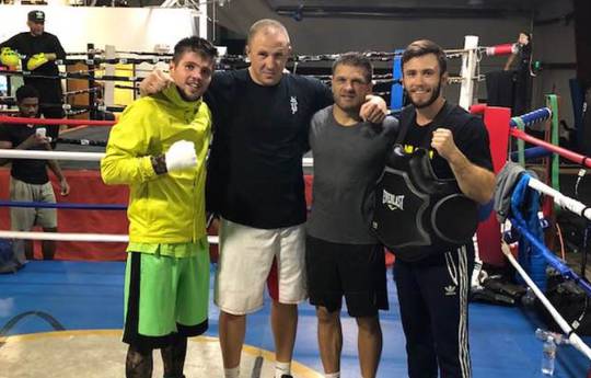 Derevyanchenko completes preparations for the fight with Jacobs