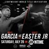 Garcia vs Easter Jr. Where to watch live