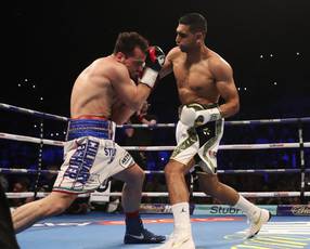 Khan destroys Lo Greco in 40 seconds