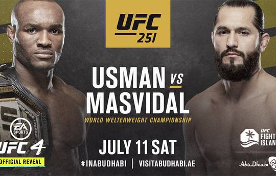 Officially: Masvidal to replace Burns in the battle against Usman