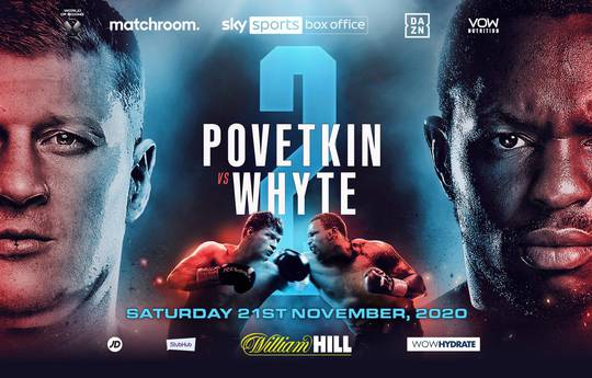 Povetkin vs White II is official for November 21