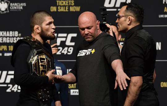 Khabib: As I know, Tony Ferguson will face another opponent