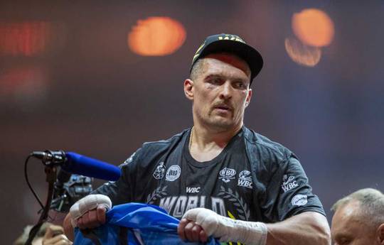 Usyk: "Now I don't think about boxing at all"