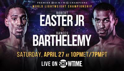Easter vs Barthelemy, Postol vs Mimoune. Where to watch live