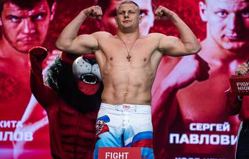 Павлович одолел Мохнаткина и стал чемпионом Fight Nights в тяжелом весе