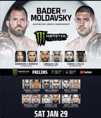 Bellator 273: Бейдер бьет Молдавского и остальные результаты