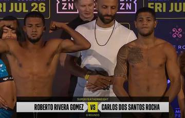Wann findet heute Abend der Kampf Roberto Raul Rivera Gomez gegen Carlos Andre Dos Santos Rocha statt? Ringwalks, Zeitplan, Streaming-Links