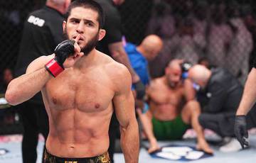 Makhachev called the fight a dream