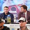 Povetkin and Fury at the final press conference 2