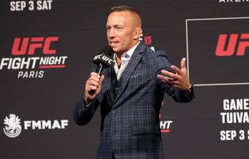 St-Pierre predicts Usman's third fight with Edwards