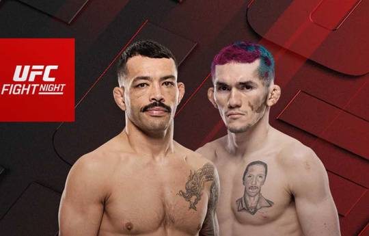 UFC Fight Night: Ige vs. Costa – Datum, Startzeit, Kampfkarte, Ort