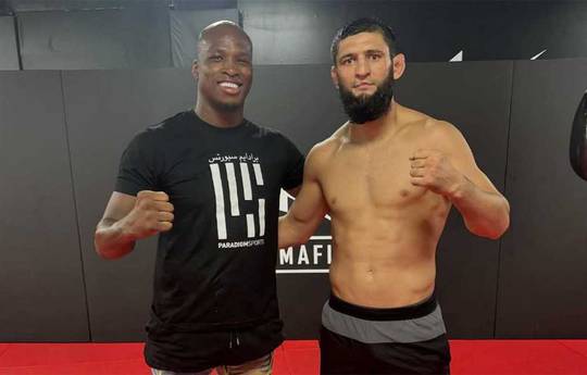 Page is excited to train with the "beast" Chimayev