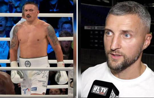 El ex campeón Carl Froch revela una sorprendente elección de peso pesado para dominar a Usyk: "Él lo destrozaría"