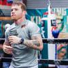 Saul Alvarez held an open training session 11