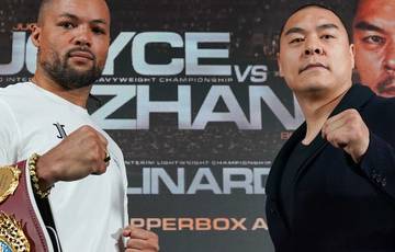 Joyce and Zhang pre-fight statements