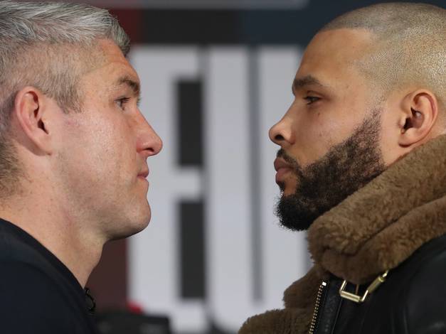 Eubank Jr y Smith dan una rueda de prensa antes de la revancha