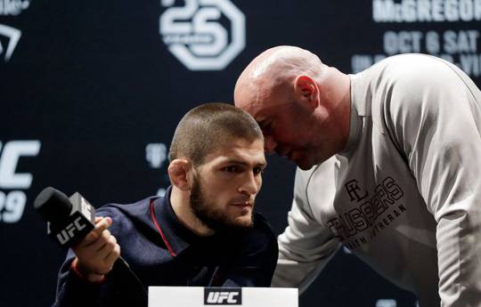 Khabib pulls out of grappling fight