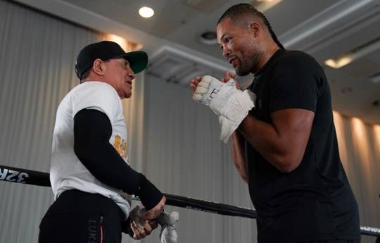 Parker and Joyce held an open workout