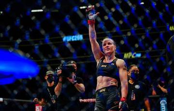 Shevchenko thanked the UFC and Dana White after her win over Grasso