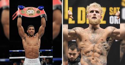 Jaxson Dart's Rumored Girlfriend Steals Spotlight During Jake Paul-Anthony Joshua Event