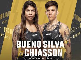 UFC 303 - Betting Odds, Prediction: Bueno Silva vs Chiasson