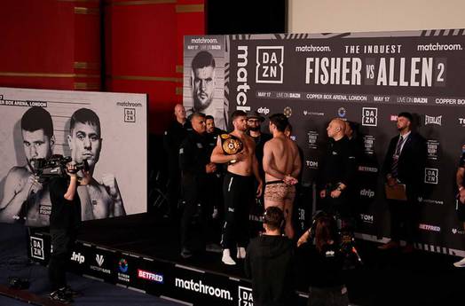 What time is Johnny Fisher vs Dave Allen tonight? Ringwalks, schedule, streaming links