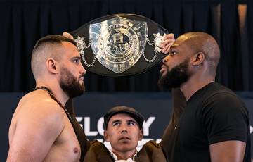 Glory Collision 5: Weigh-In Results