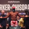 Chisora ​​and Parker were weighed 1