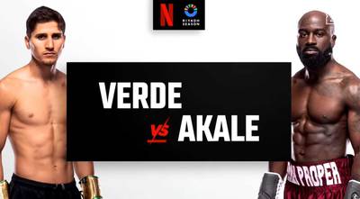 What time is Marco Verde vs Sona Akale tonight? Ringwalks, schedule, streaming links