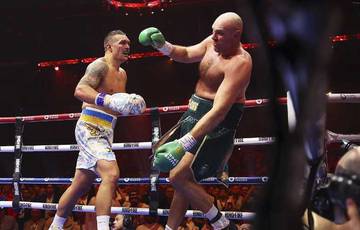 Usyk habló sobre la combinación que trabajó con su entrenador antes de la pelea con Fury