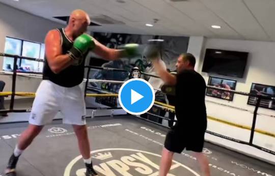 Fury prepares to return to the ring (video)