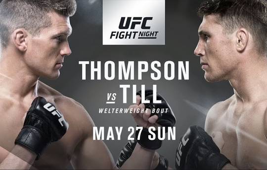 UFC Fight Night 130: Томпсон – Тилл. Прямая трансляция, где смотреть онлайн