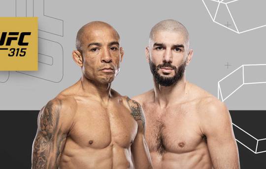 UFC 315: Aldo vs Zahabi - Date, Start time, Fight Card, Location