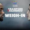 Terence Crawford vs Israil Madrimov Weegresultaten