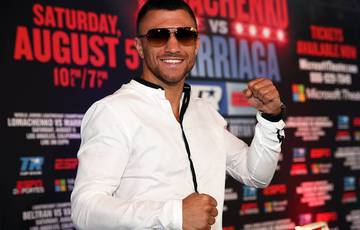 Lomachenko: "I am interested in Salido for a year maximum"