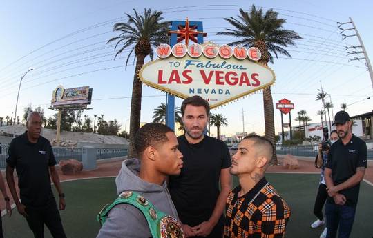 Haney y Diaz se conocieron en Las Vegas