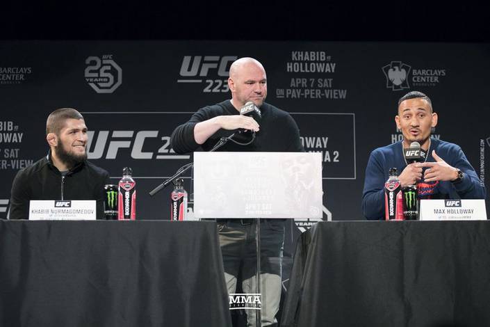 Пресс-конференция к турниру UFC 223 в фотографиях