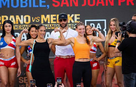 What time is the Amanda Serrano vs Nina Meinke fight tonight? Ringwalks, schedule, streaming links