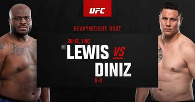 What time is UFC Fight Night 246 Tonight? Lewis vs Diniz - Start times, Schedules, Fight Card