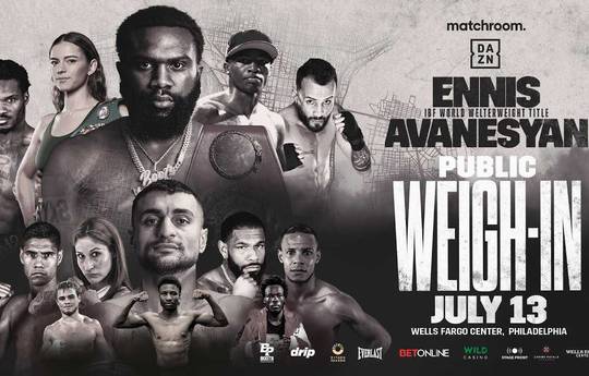 How to watch the Jaron Ennis vs David Avanesyan weigh in: Date, time, live stream