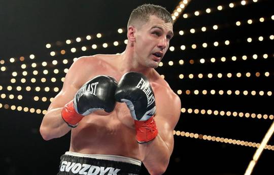 Gvozdyk suggested when he could fight for the title