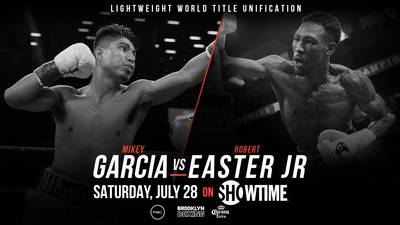 Garcia vs Easter Jr. Where to watch live