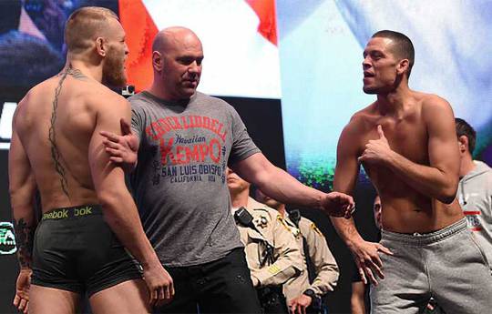 Diaz klaar om trilogie met McGregor af te ronden op UFC 300