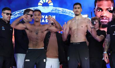 What time is Tyler Denny vs Hamzah Sheeraz tonight? Ringwalks, schedule, streaming links