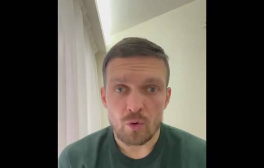 Usyk to the Russians: “You are fighting our women, children and the elderly”