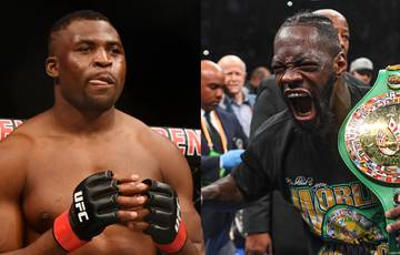 Ngannou reacts to rumors about a fight with Wilder
