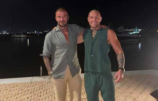 McGregor is thrilled with the Beckham dynasty