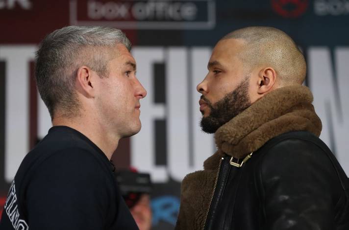 Eubank Jr y Smith dan una rueda de prensa antes de la revancha