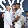 Usyk-Joshua weigh-in photo 2