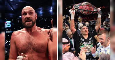 Oleksandr Usyk révèle un rebondissement surprenant dans les discussions sur la trilogie avec Tyson Fury : "Ce n'est pas une question de ceinture"